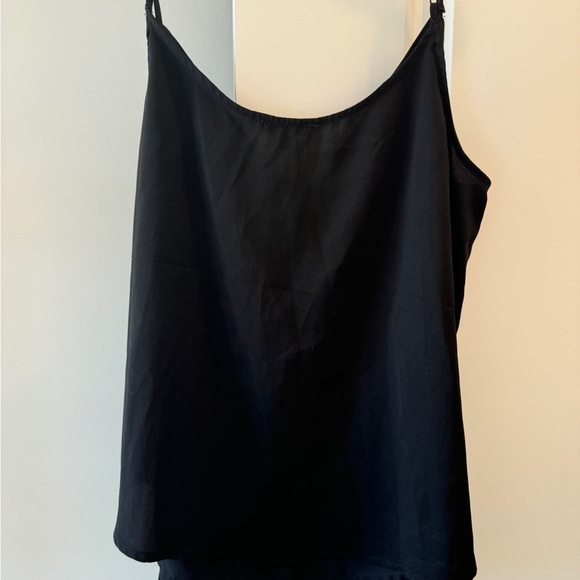Black Sheer Tank Top - Picture 4 of 4